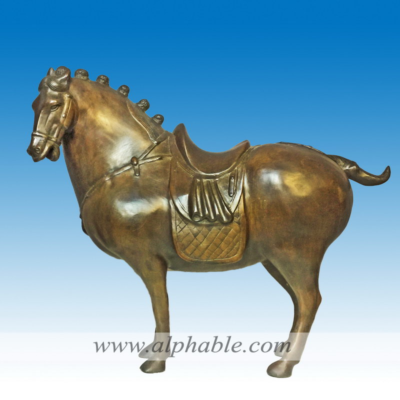 Vintage bronze Tang horse CA-084