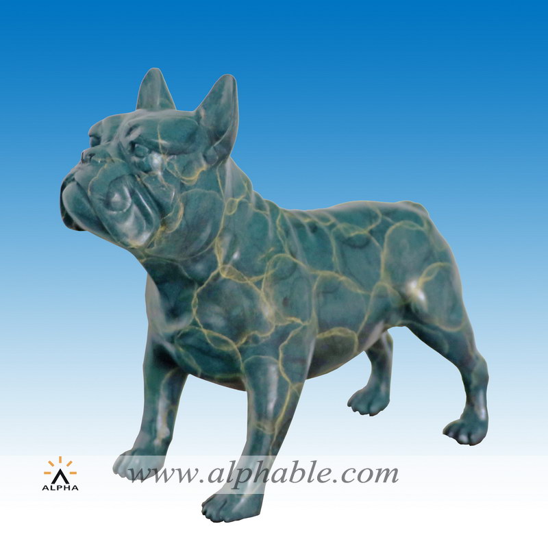 Small size bronze bulldog sculpture CA-100