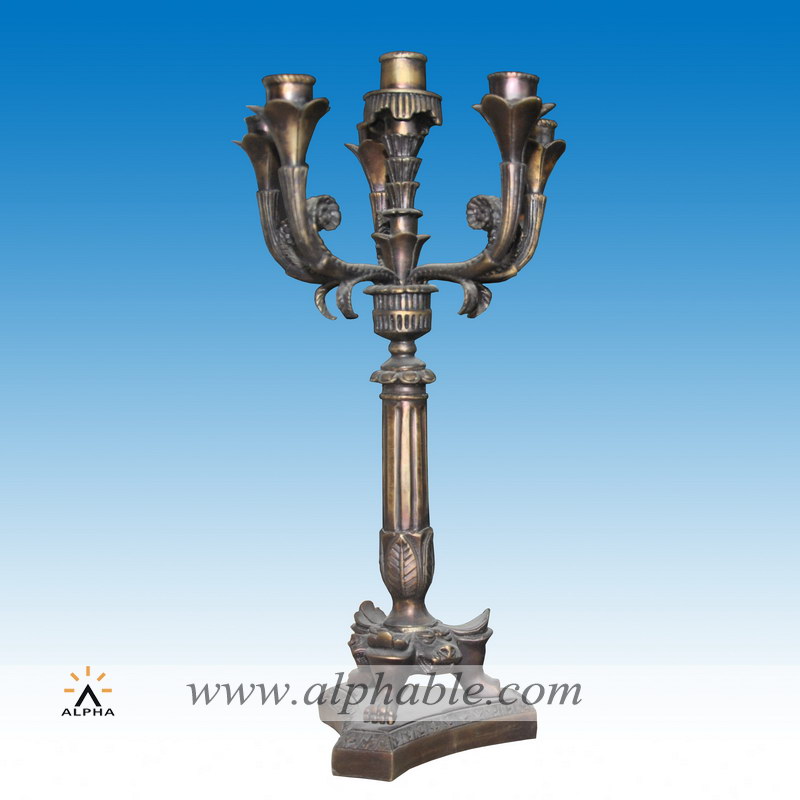 Antique brass candle holders CCD-010