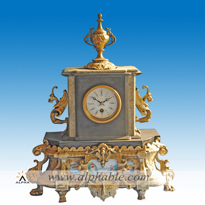 Copper antique French clock CC-039