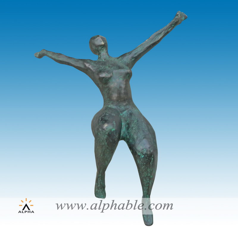 Bronze contemporary figurative sculpture CMS-029