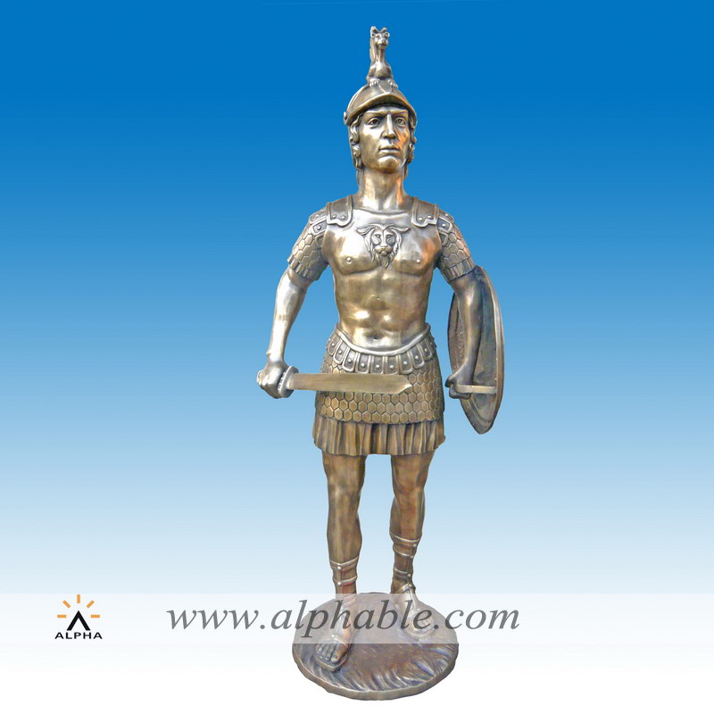 Bronze soldier statue CCS-062