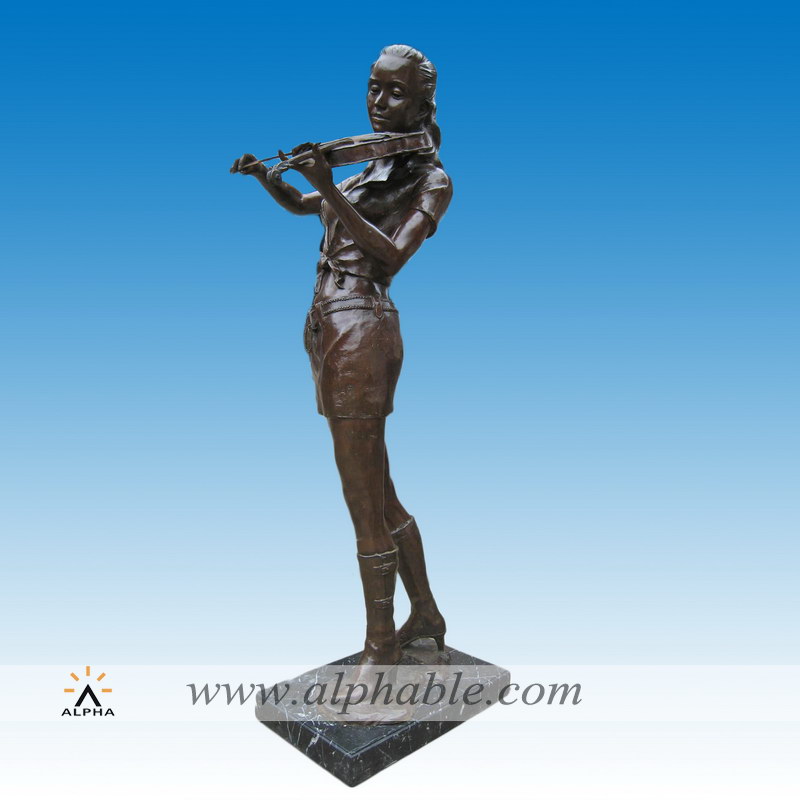 Bronze music theme sculpture CCS-152