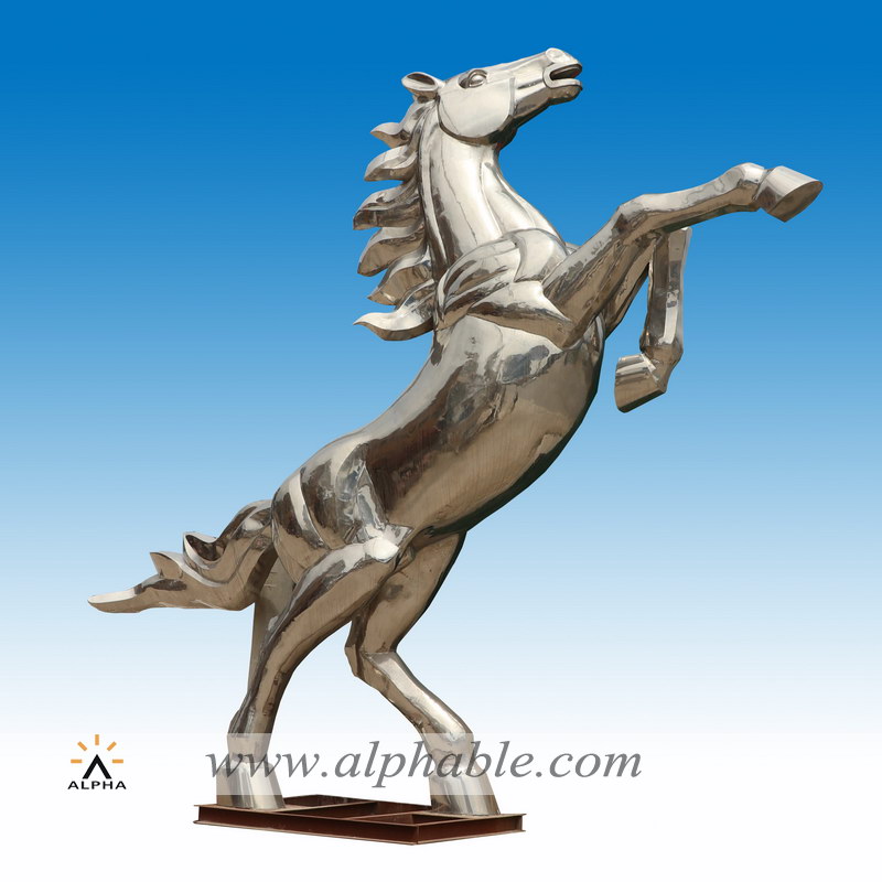 Horse metal art STL-013