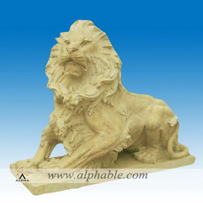 Antique lion garden ornament SA-031