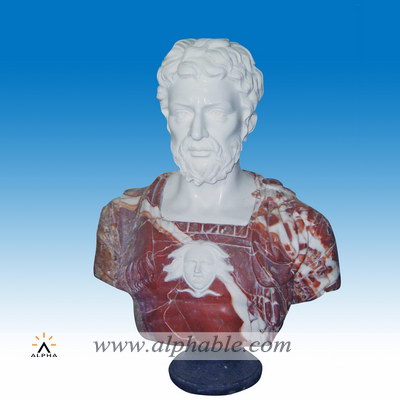 Marble roman statue head SB-018