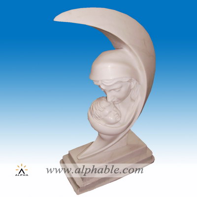 Mother and baby sculpture SB-021