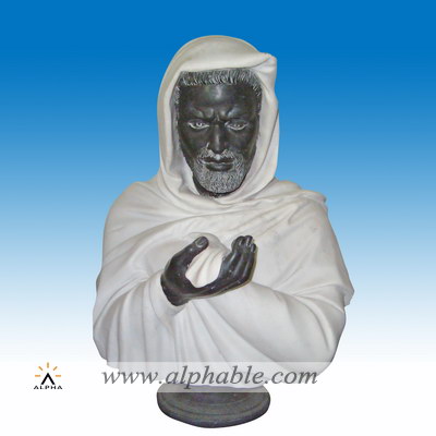 Marble bust of a man SB-024