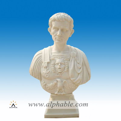 Marble Julius Caesar bust SB-029