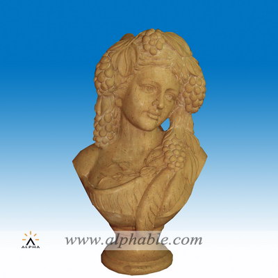 Marble roman head sculpture SB-031
