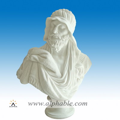 Marble large bust statue SB-036