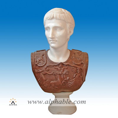 Marble Caesar bust SB-062