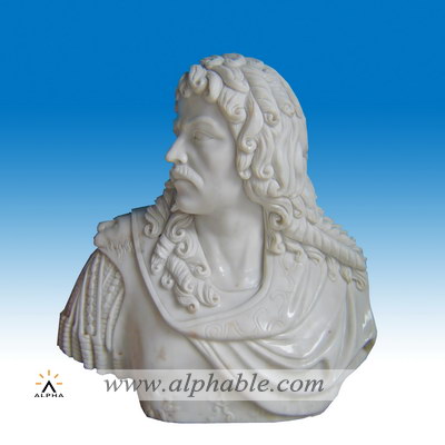 Marble bust of a man SB-072