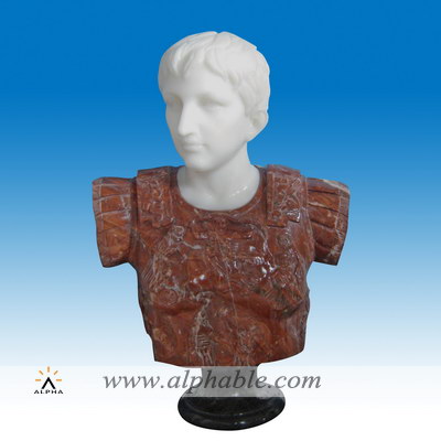 Marble Roman emperor busts SB-075