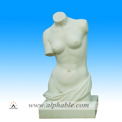 Marble female torso sculpture SB-088