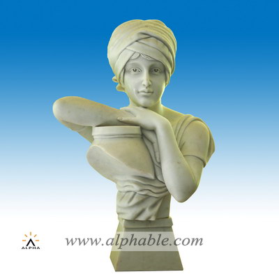 Marble bust statue table top decor SB-105