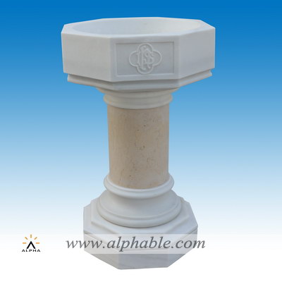 Catholic church marble font SCF-006