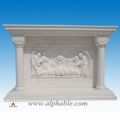 Natural marble church altar SCF-023