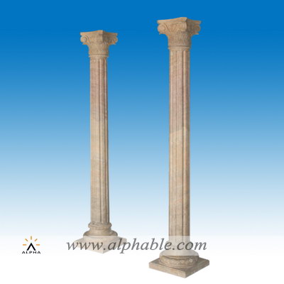 Antique stone pillar decoration SP-009
