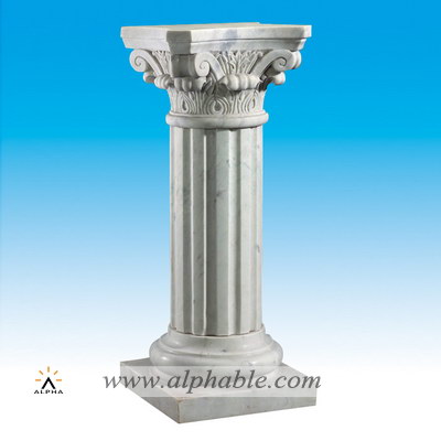 Roman Corinthian style marble column SP-026