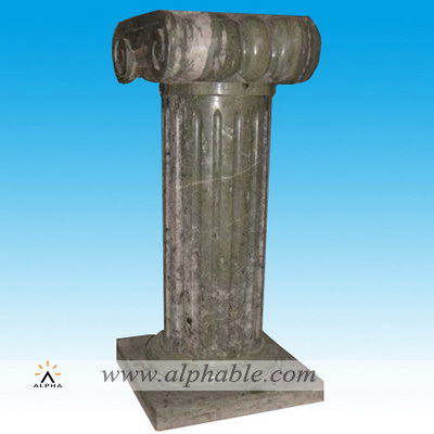 Home entrance marble Ionic columns pedestal SP-027