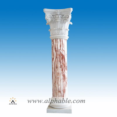 Carved marble Italian columns SP-041