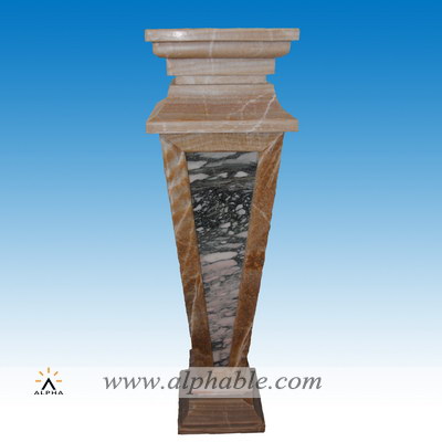 Decorative marble pedestal for display SP-065