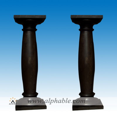 Black marble Tuscan column SP-070