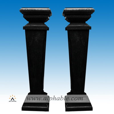 Black marble pillar SP-071