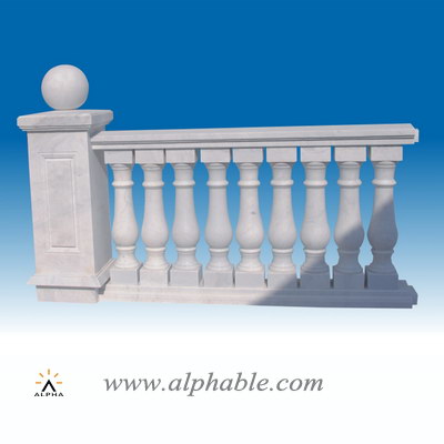 White marble balustrade SP-073