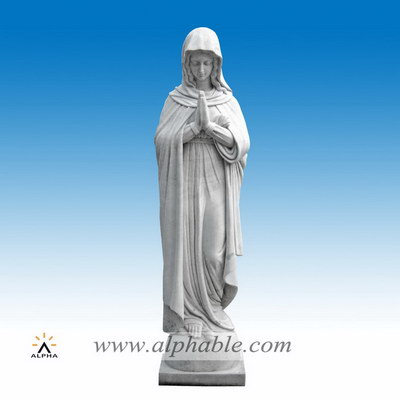 Marble Madonna statue SS-006