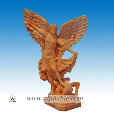 Marble St Michael statue SS-132