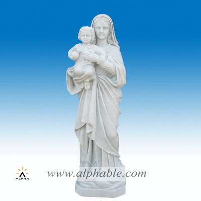 Mary holding Jesus statue SS-179