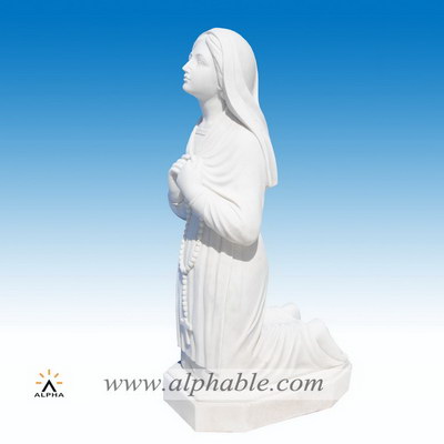 Marble Saint Bernadette statue SS-243