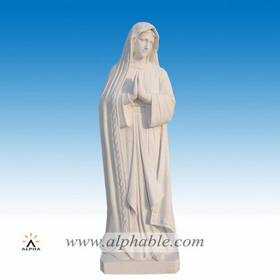 Marble our lady of sorrows statue SS-273
