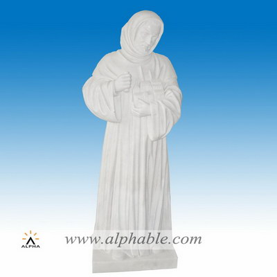 Marble catholic garden statues SS-337