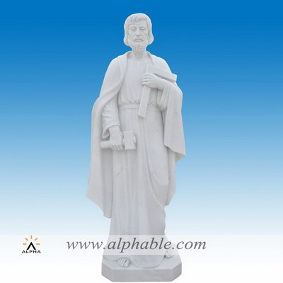 Marble St Joseph statue SS-359