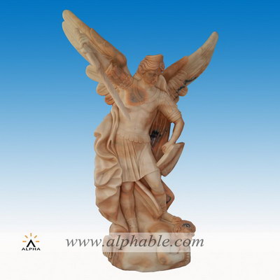 Marble archangel Michael statue SS-382