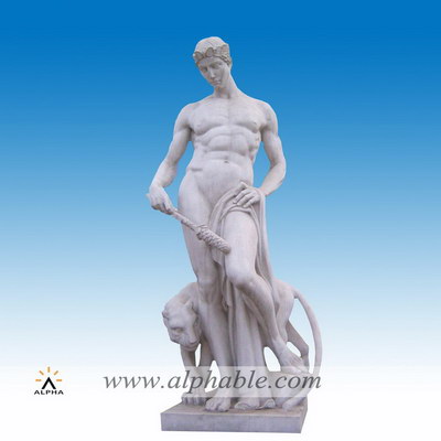 Marble Greek statue man SS-038
