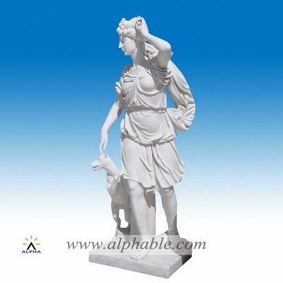 Marble Diana statue SS-196