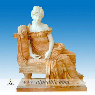 Marble roman female statues SS-229