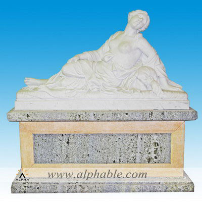 Marble Greek garden statues SS-279