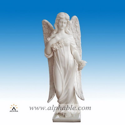 Marble angel sculpture SS-004