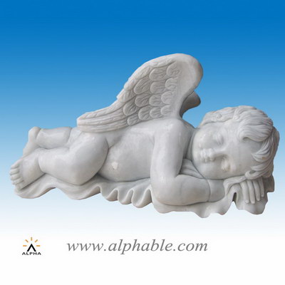 Marble baby angel statue SS-231