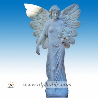 Marble sculpture angel SS-233