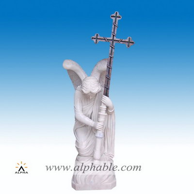 Marble graveyard angel statues SS-234