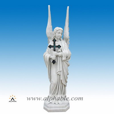 Marble memorial angel statues SS-235