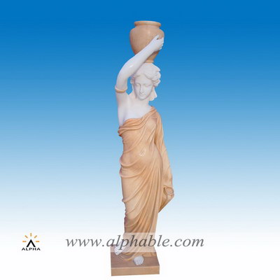 Marble statue woman SS-087