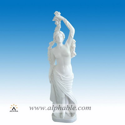 Marble flower god statue SS-113