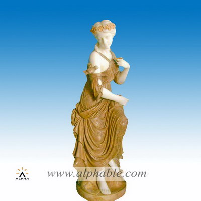 Marble woman statue SS-129